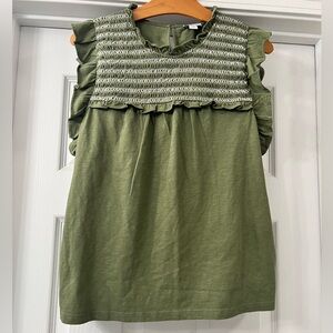 J Crew Sleeveless Top Sz Medium 
Casual/ preppy